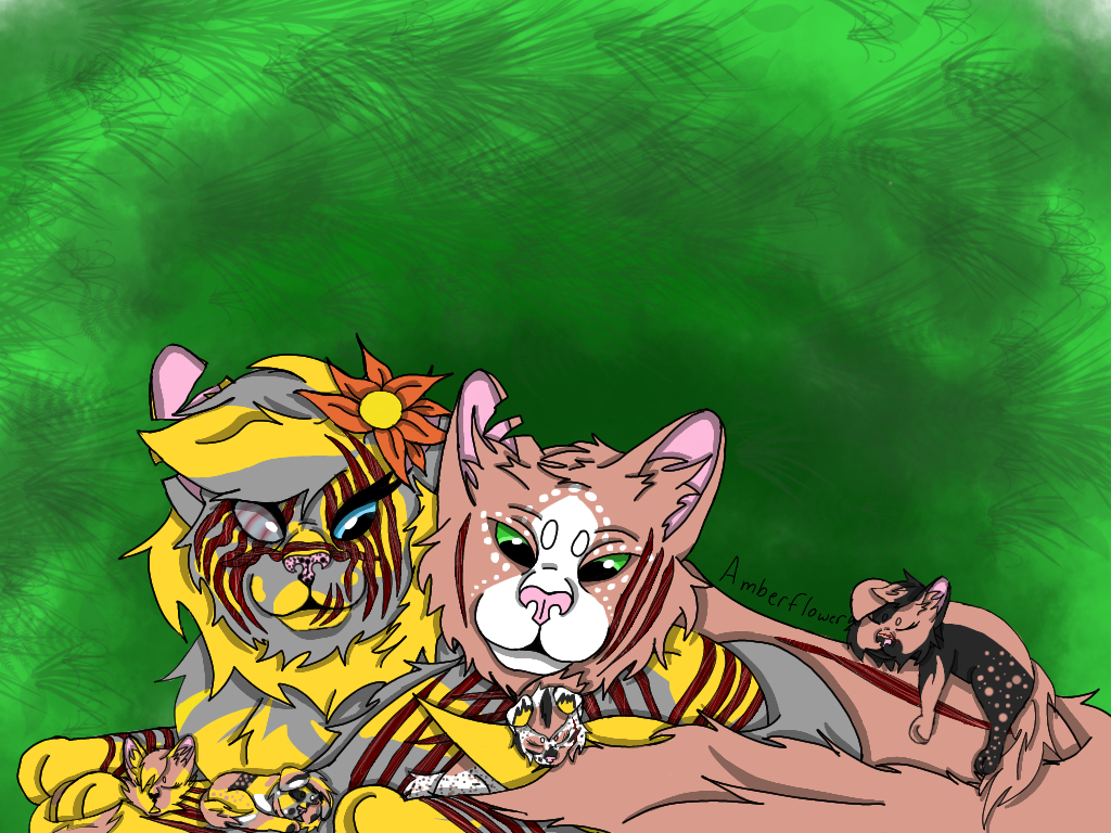 Warrior Cats OCs - Foxfeather's Kin by Featherfury on DeviantArt