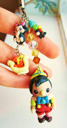 Cute Pinocchio charm