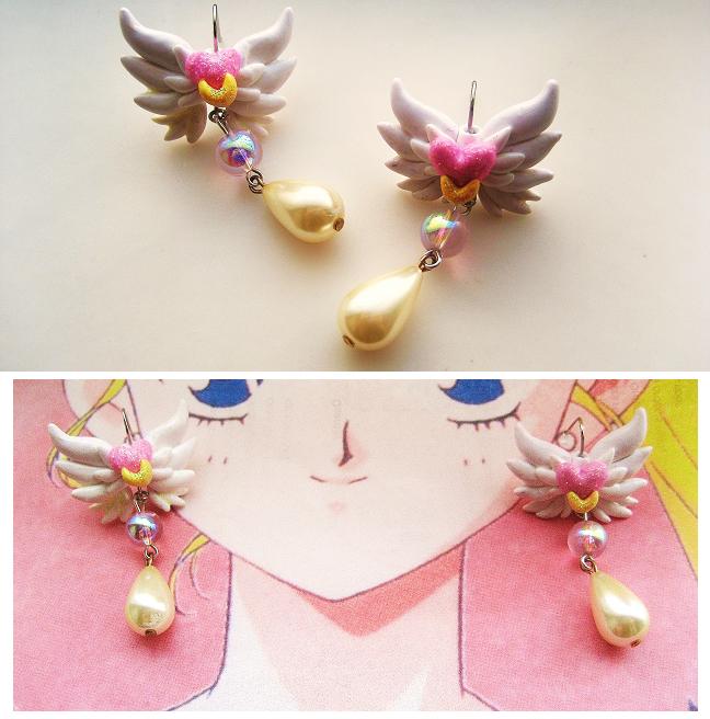 Sailor Moon Inspired Magical Earrings