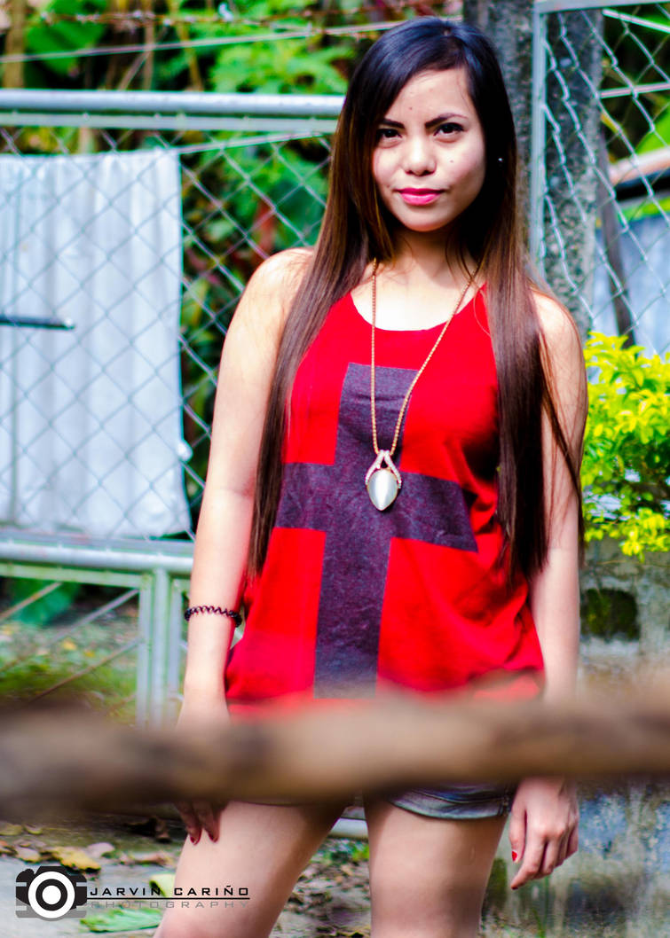 Sharon Ariza Cross RED by jarvin14 on DeviantArt