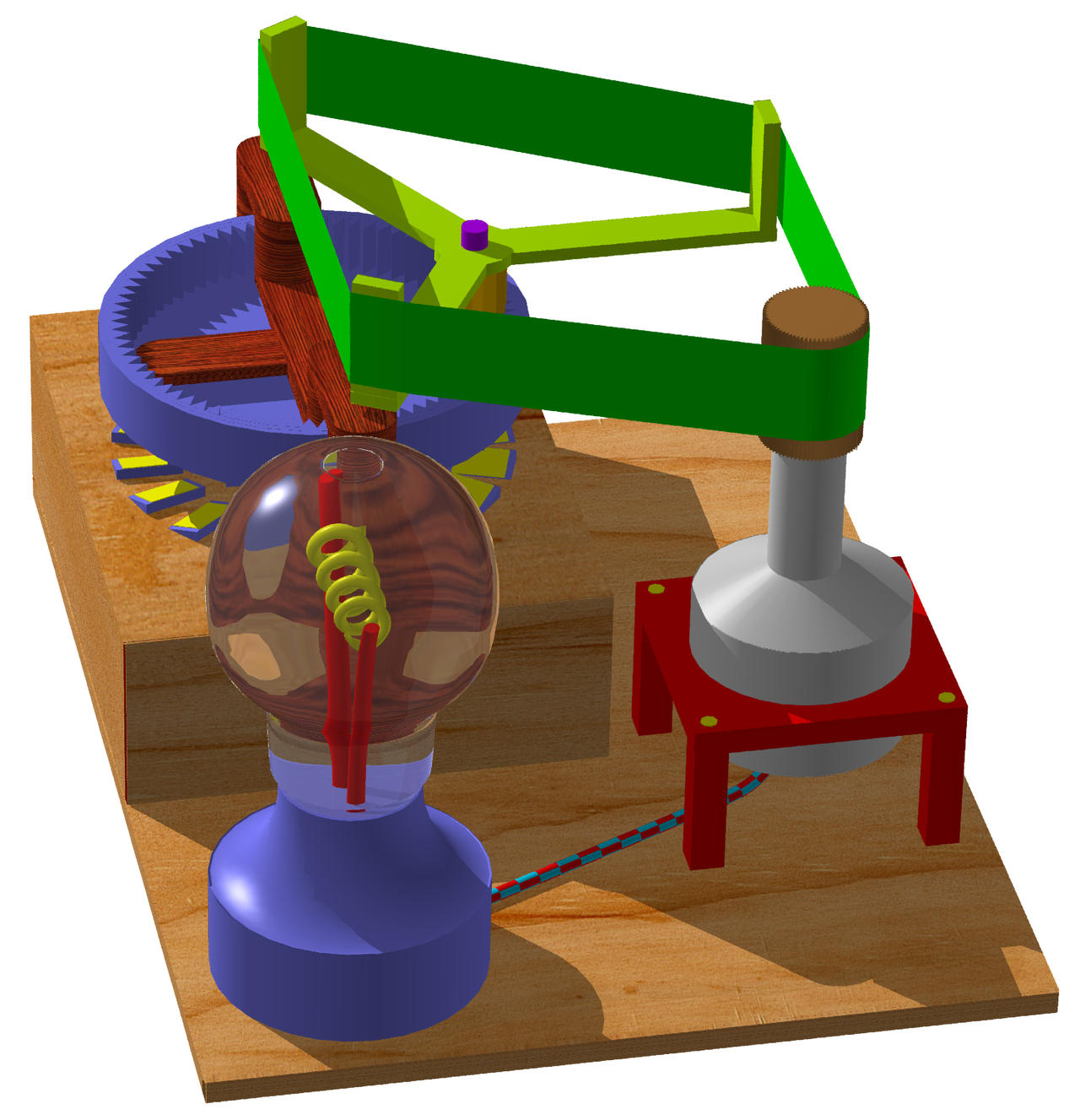 Magnetic Power Engine by Gimycko on DeviantArt