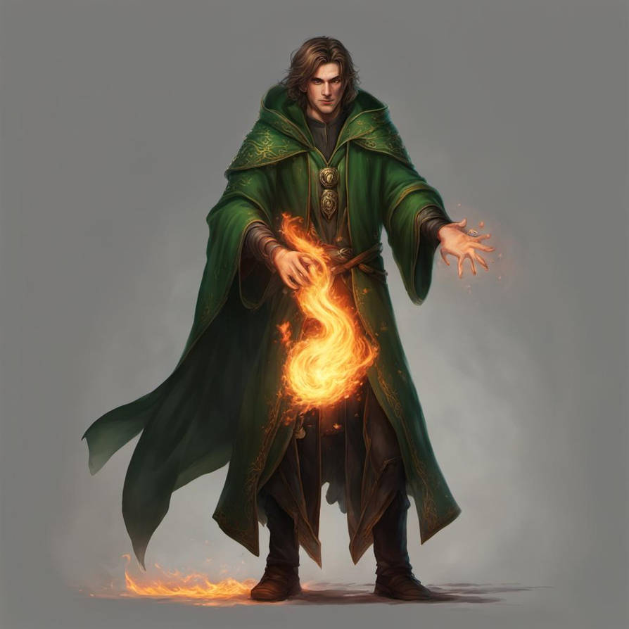 Wizard Rage Male human. Wizard. Robes. Medium length hair by Spoonofrage on DeviantArt
