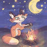 Foxtober- Evening Bonfire
