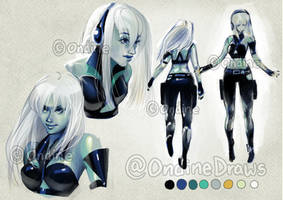 Arasaka Metal Assassin (AMA) Character Design Ref