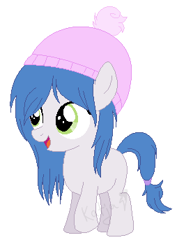 filly with cute hat adopt [CLOSED]