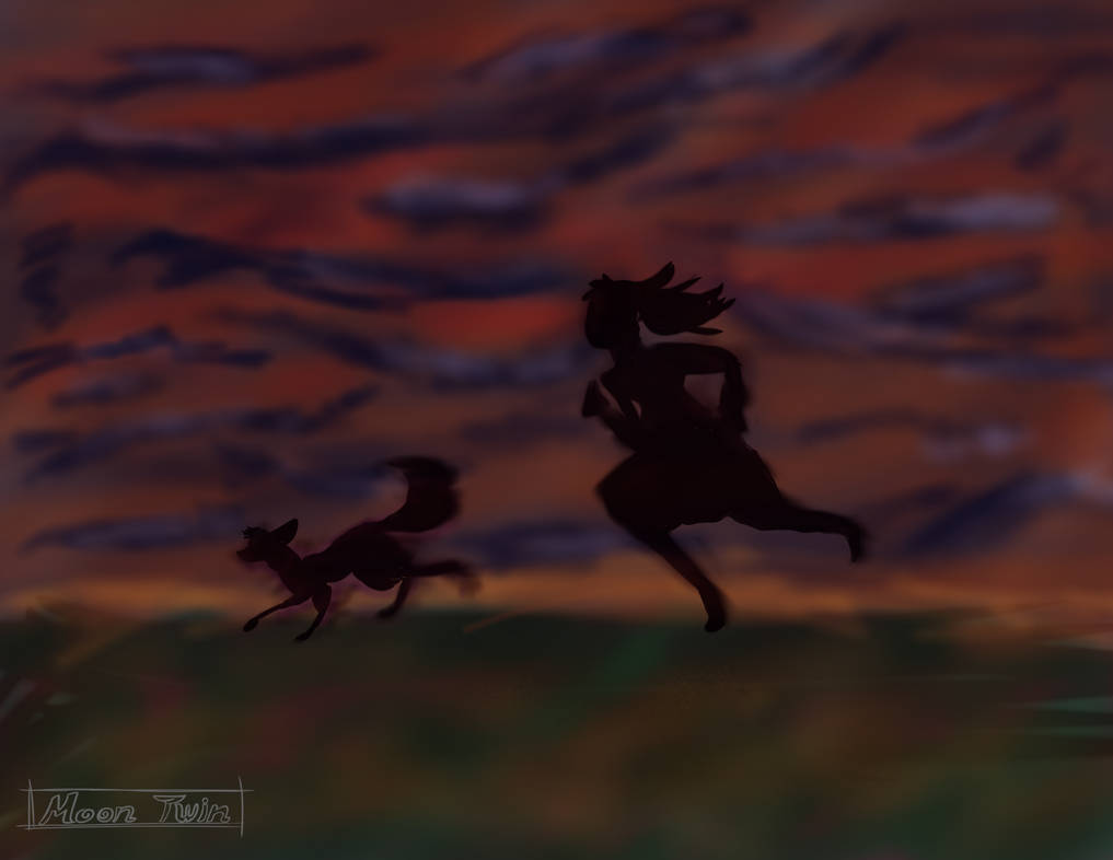 Running Shadows by moontwinart on DeviantArt