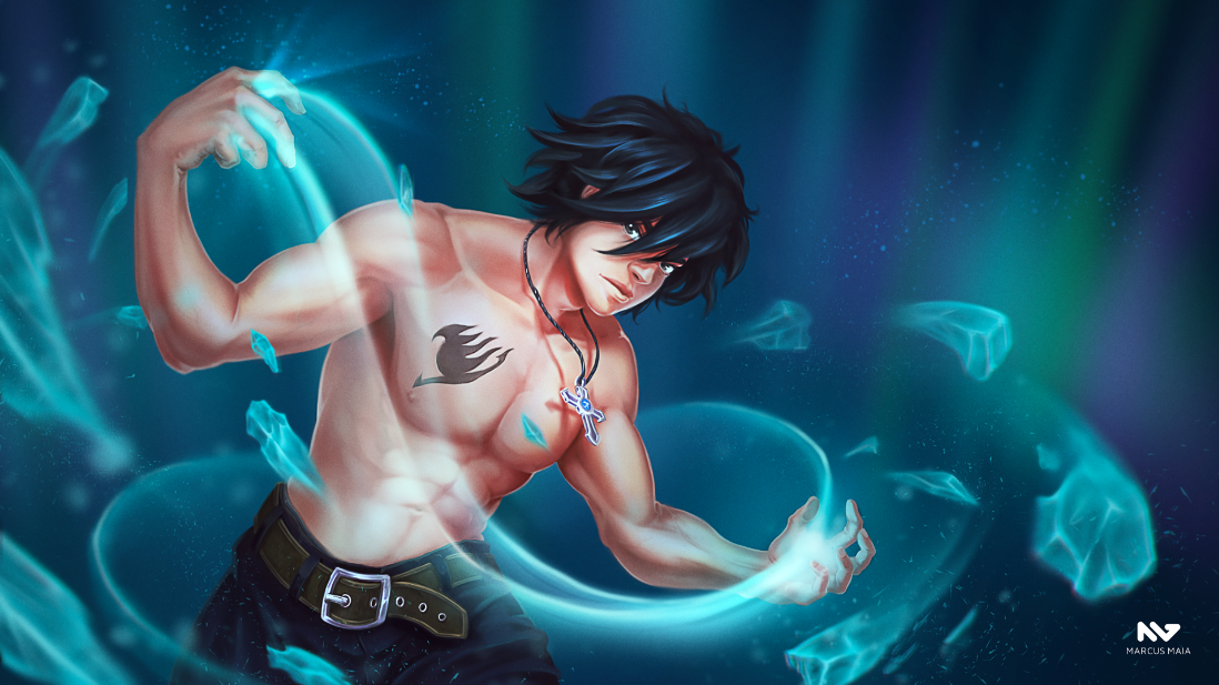 2023-03-01 - Gray Fullbuster - Fairy Tail - small by marcusagm on DeviantArt