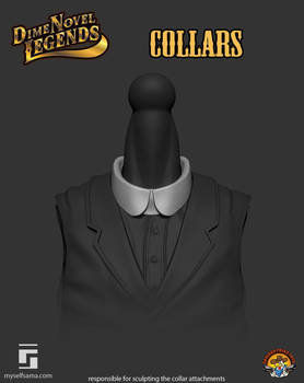 Dime Novel Legends Series 1 Collars