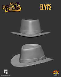 Dime Novel Legends Series Hats