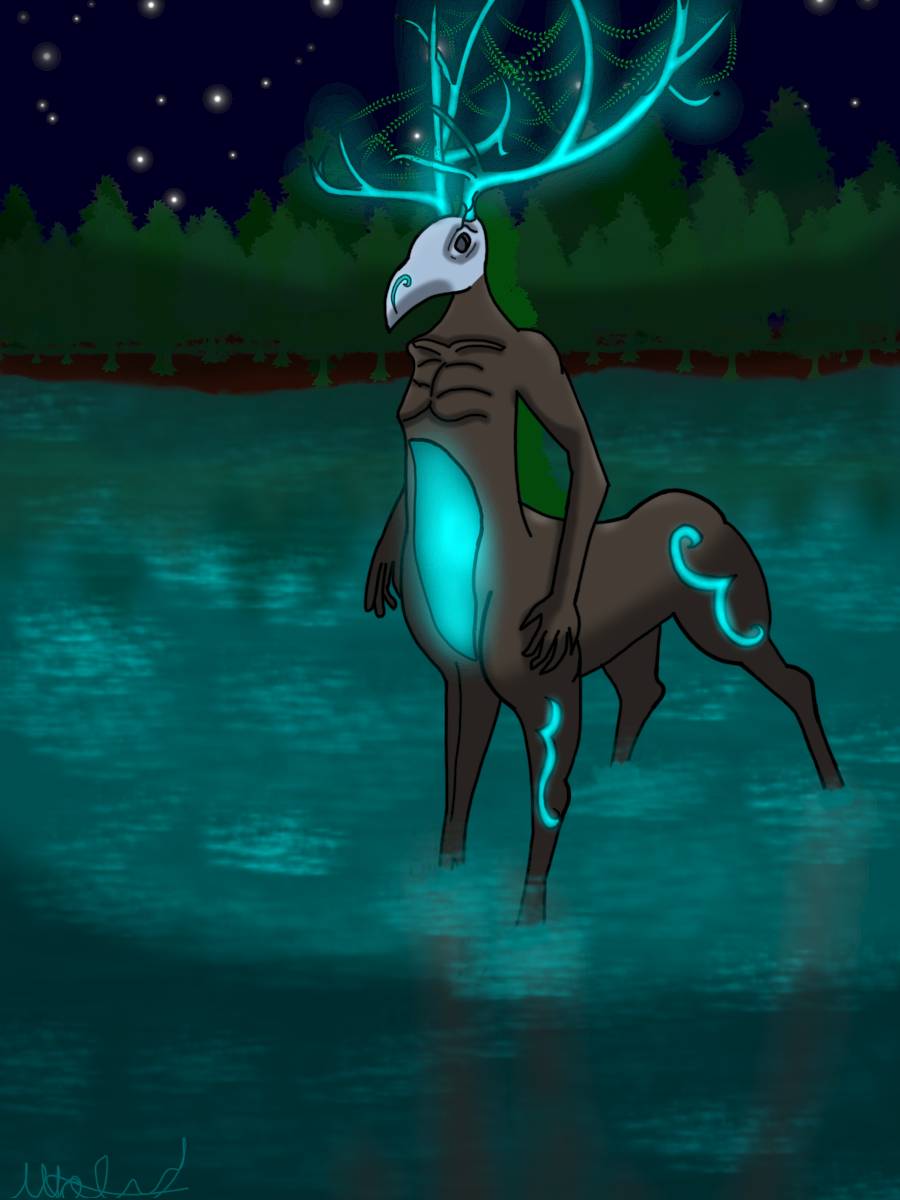 SCP-2845 THE DEER by theh00d on DeviantArt