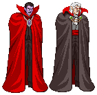 Dracula (Castlevania) sprites