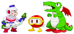 Dig Dig Characters Dig Dug sprites, 2012 by PrimeOp on DeviantArt