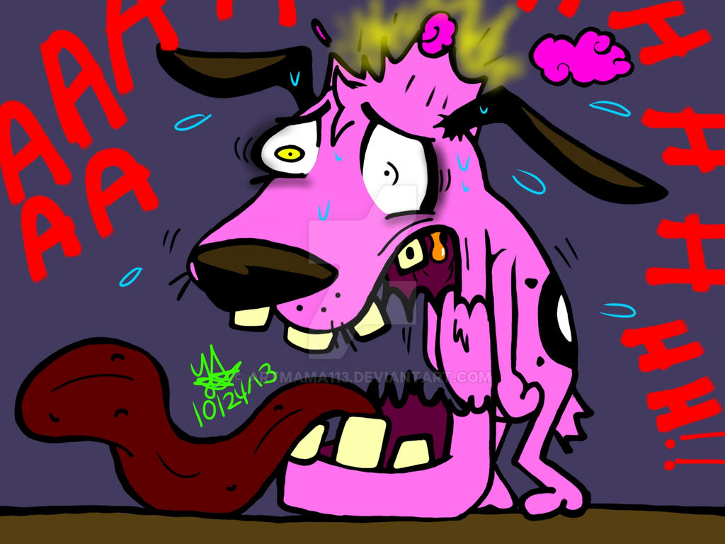 Courage's worst fear! by ArtMama113 on DeviantArt