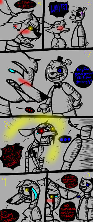 Beauty (Page 2) (A FNaF Frexy mini Yaoi comic)