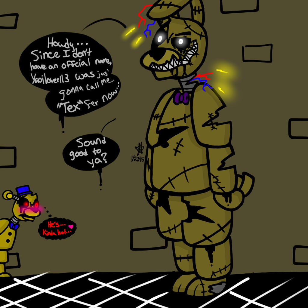 FNaF New character: Tex and Goldy