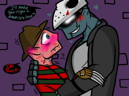 Dream Come True? (Freddy and Jason Yaoi)