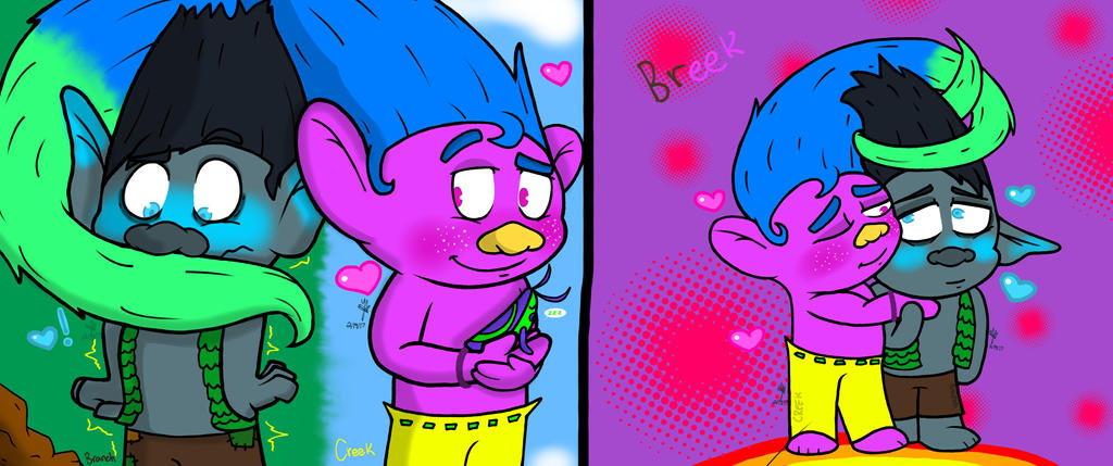 Breek Trolls Branch X Creek By Yaoilover113 On Deviantart Of Human Trolls Branch X Creek Breek Trolls Branch X Creek By Yaoilover113 On Deviantart Of Human Trolls Branch X Creek