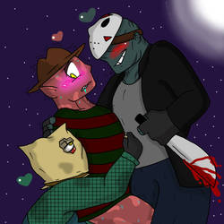 The 13th 3 Way (Freddy x Jason(s))