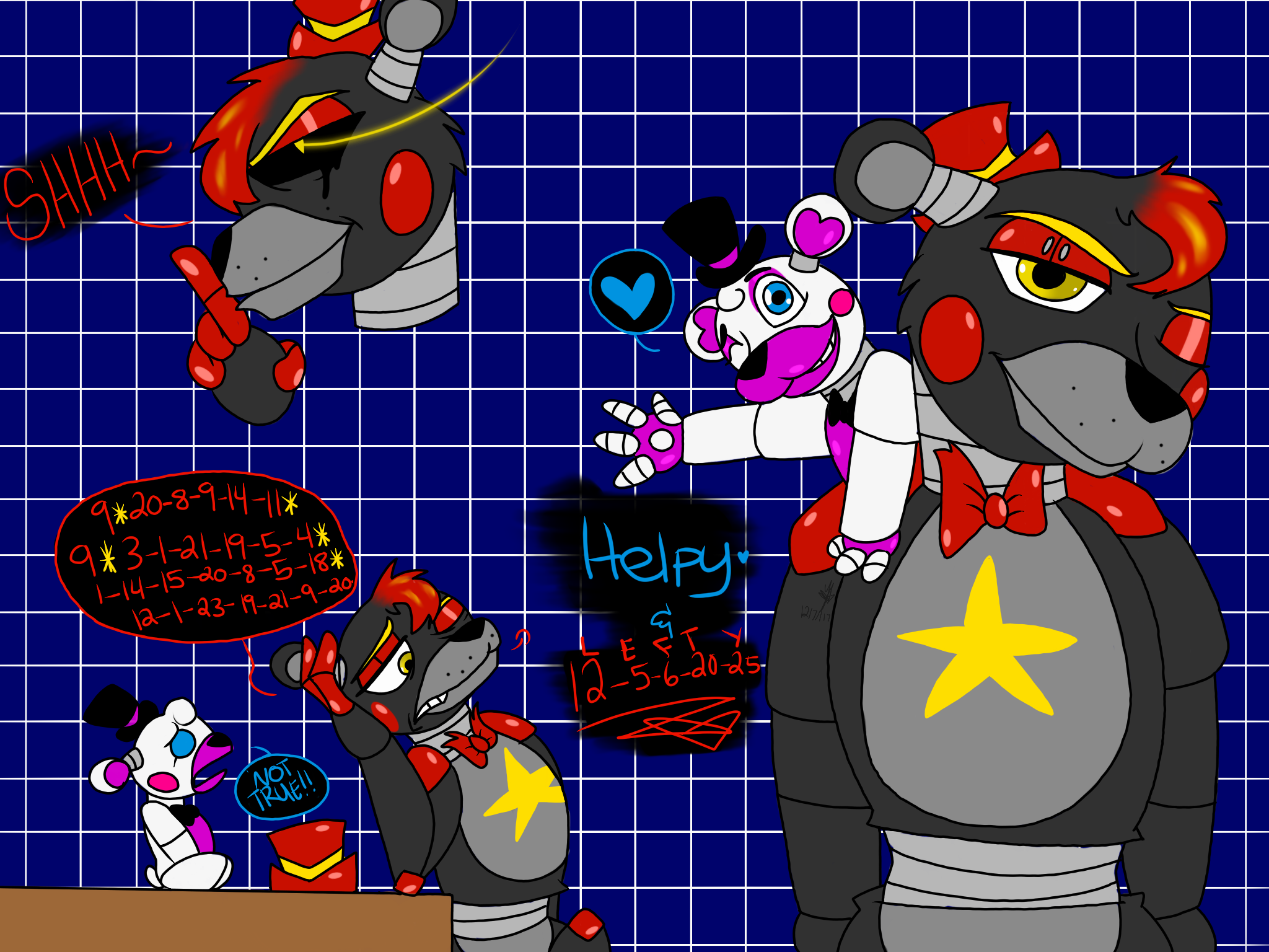 lefty fnaf 6 by smashcuenta123 -- Fur Affinity [dot] net