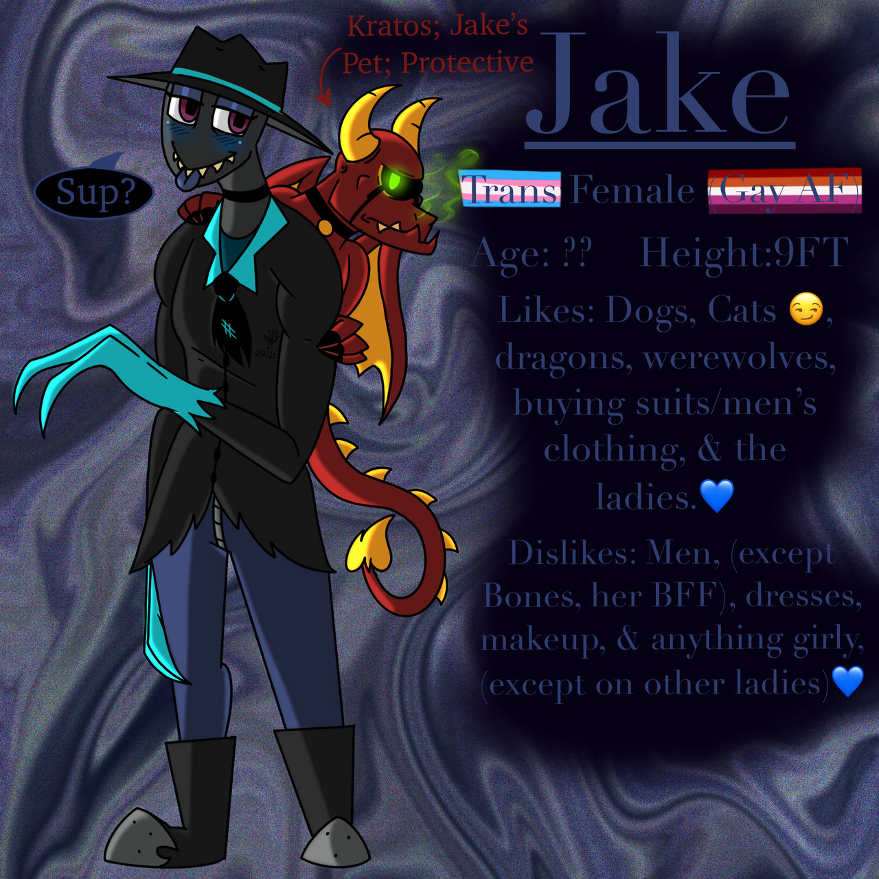 Jake Oc Jake (2007 OC Redraw) by ArtMama113 on DeviantArt