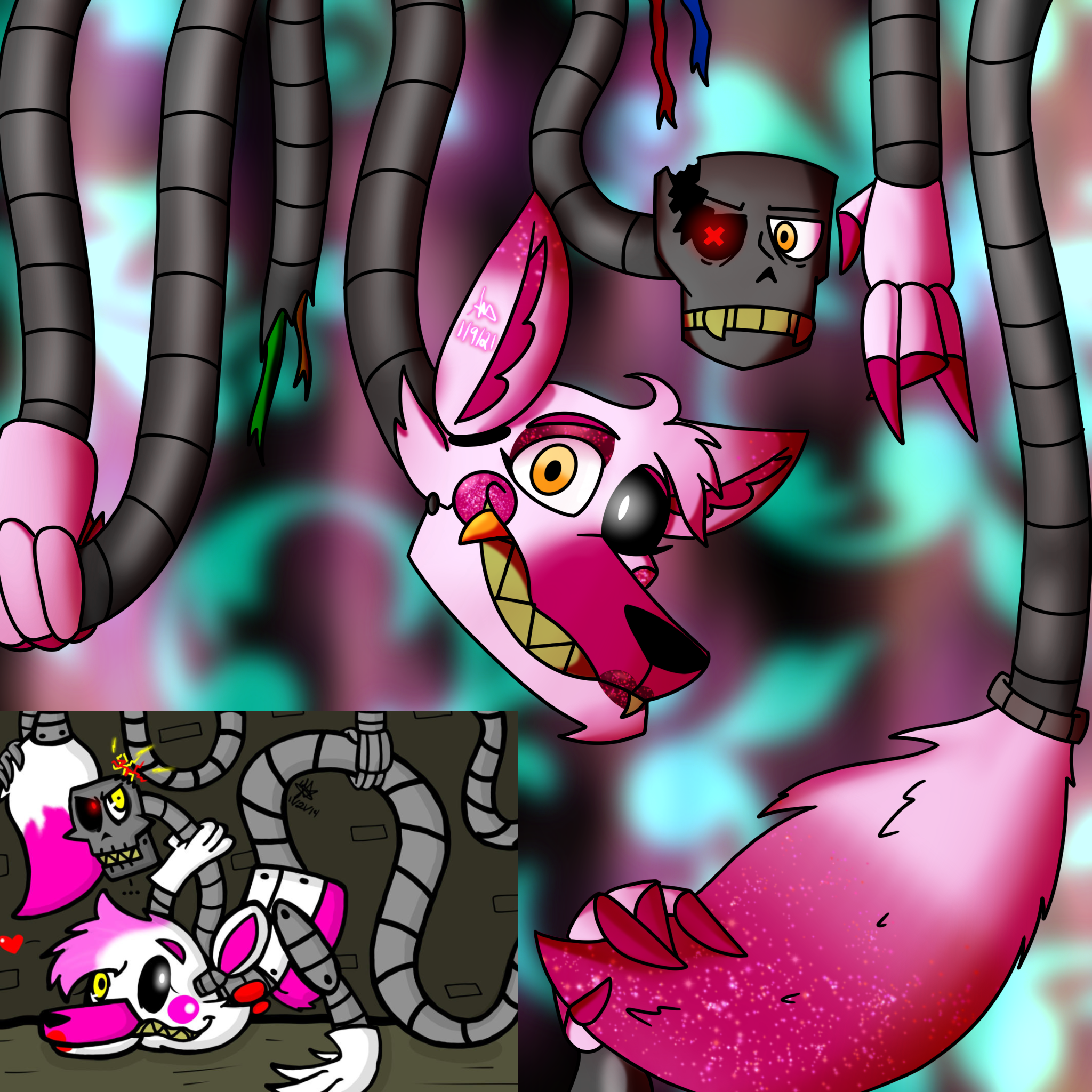 Anime version of Fixed Mangle by SpaceBear87 on Instagram : r