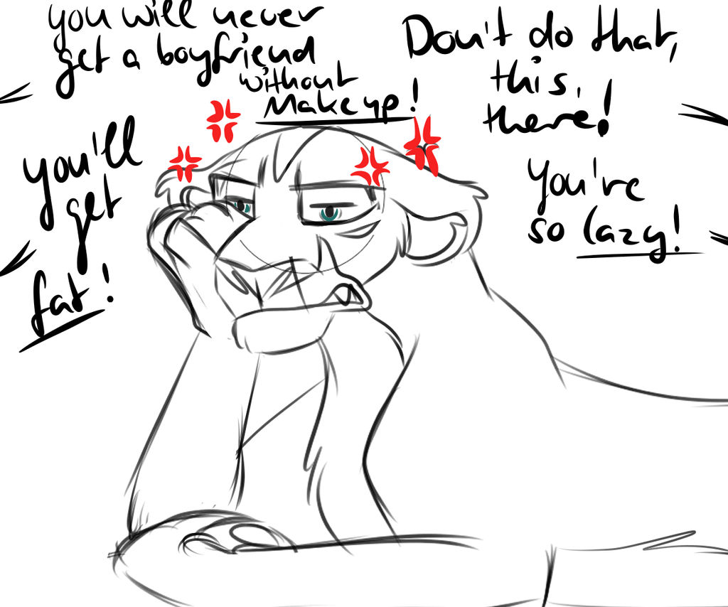 Nagging Drawing Nagging!!! by Malika-Draws on DeviantArt