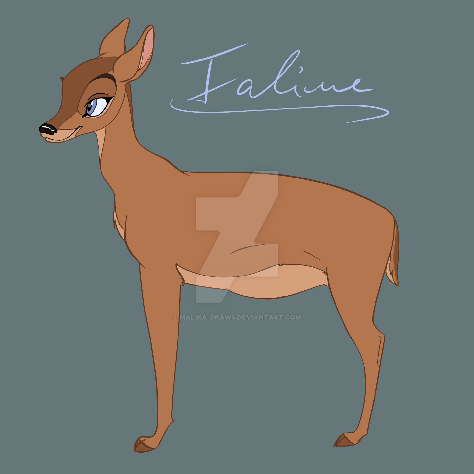 Faline Inflation Faline by Malika-Draws on DeviantArt