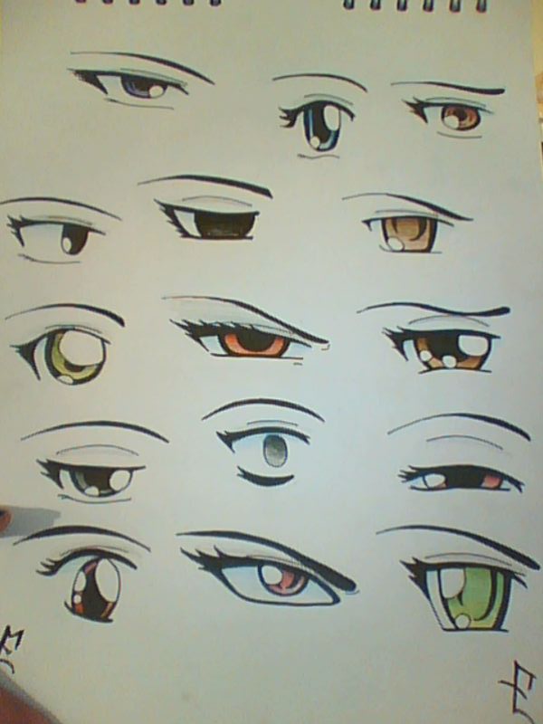 Ojos anime by majo94 on DeviantArt Ojos anime by majo94 on DeviantArt