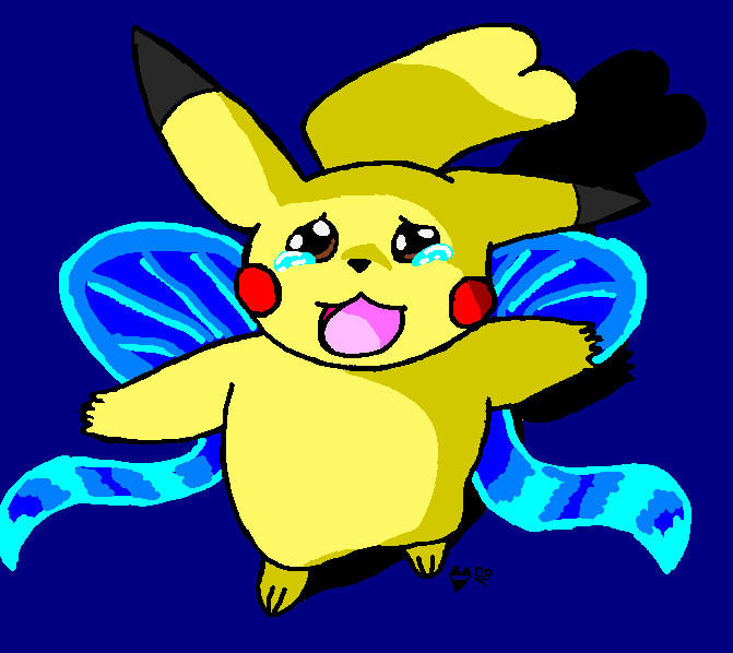 Butterfly Pikachu by TodokeTy on DeviantArt