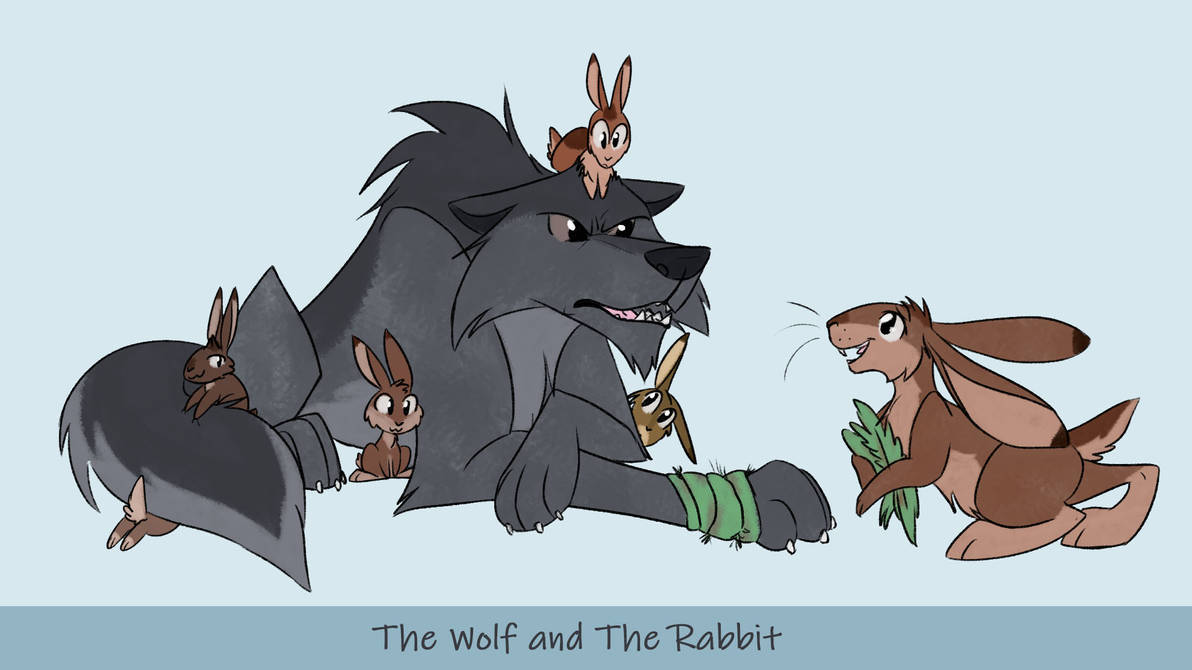 THE WOLF AND THE RABBIT - Interaction by TodokeTy on DeviantArt