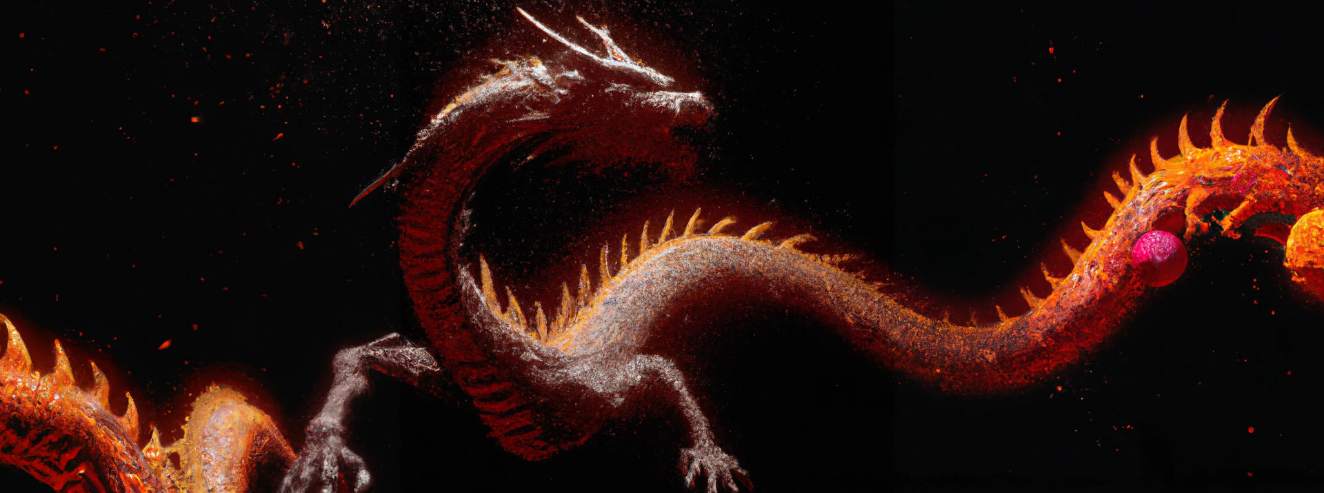 Dragon Exploding Dragon exploding in fireworks by PrinPrinChi on DeviantArt