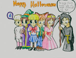 Chibi Halloween Slayers