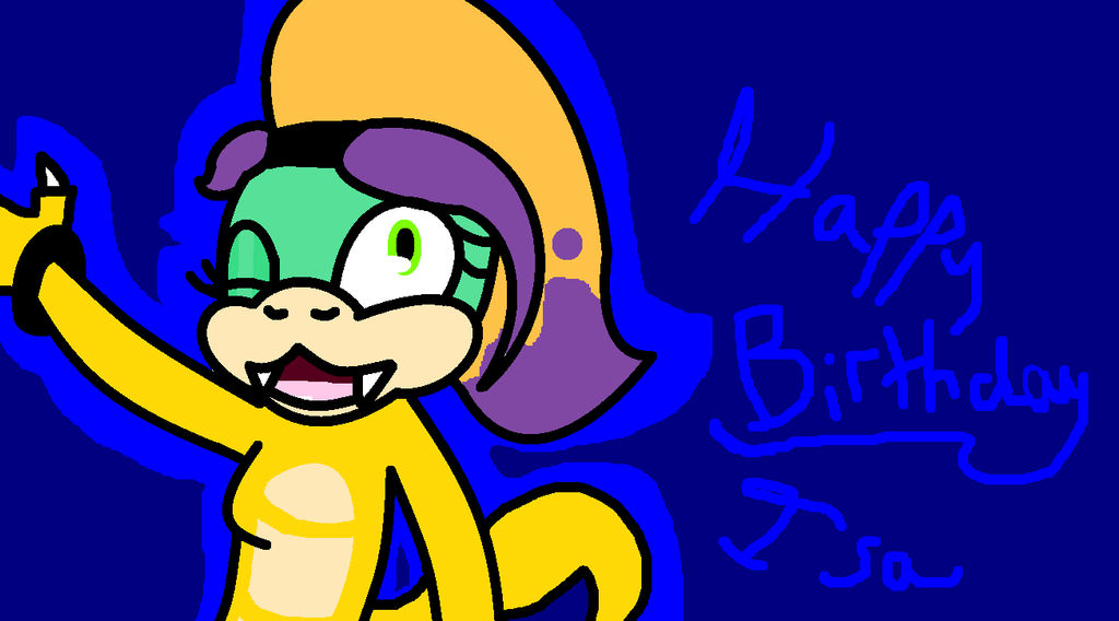 Happy Birthday Isa! (Late?)