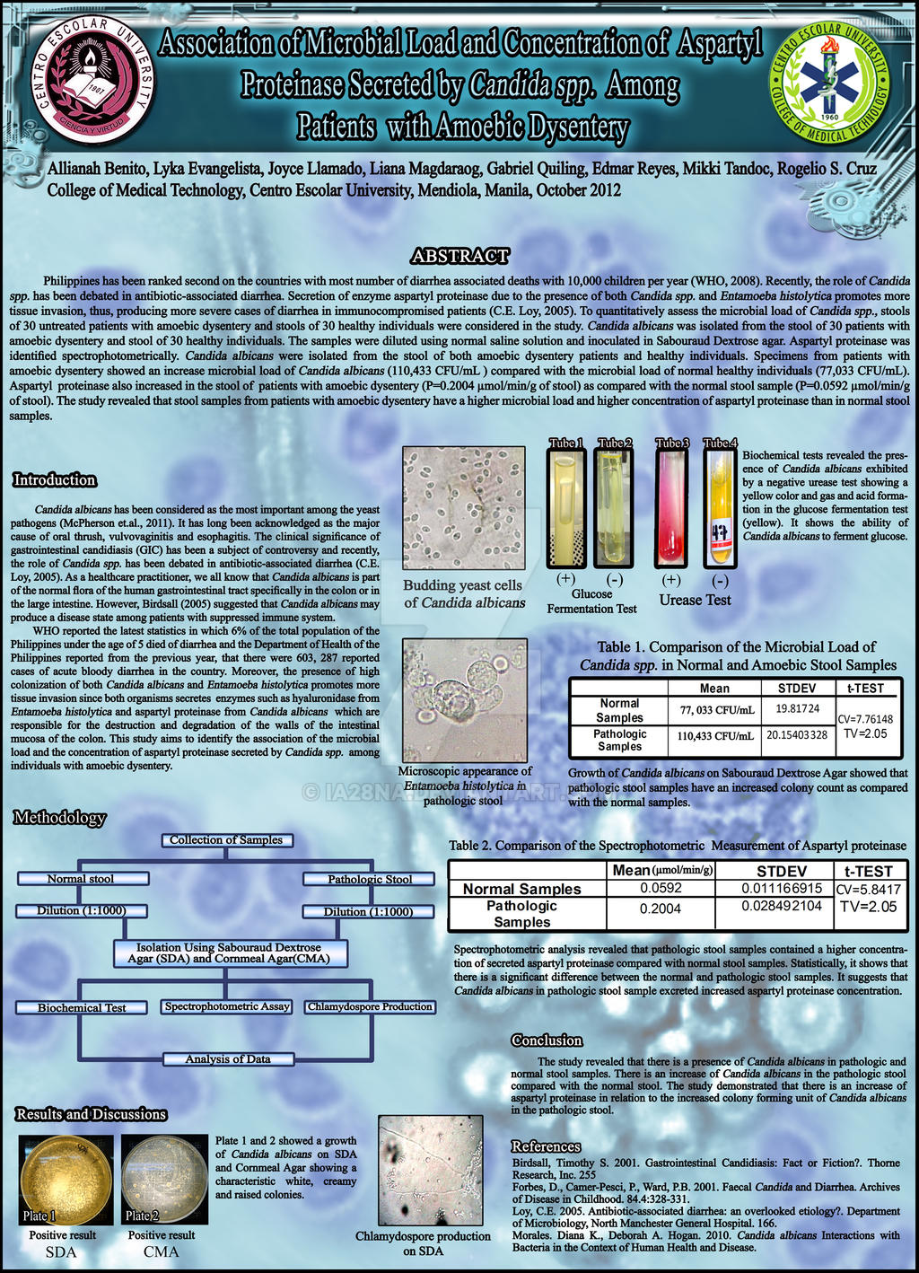 Dissertation poster design