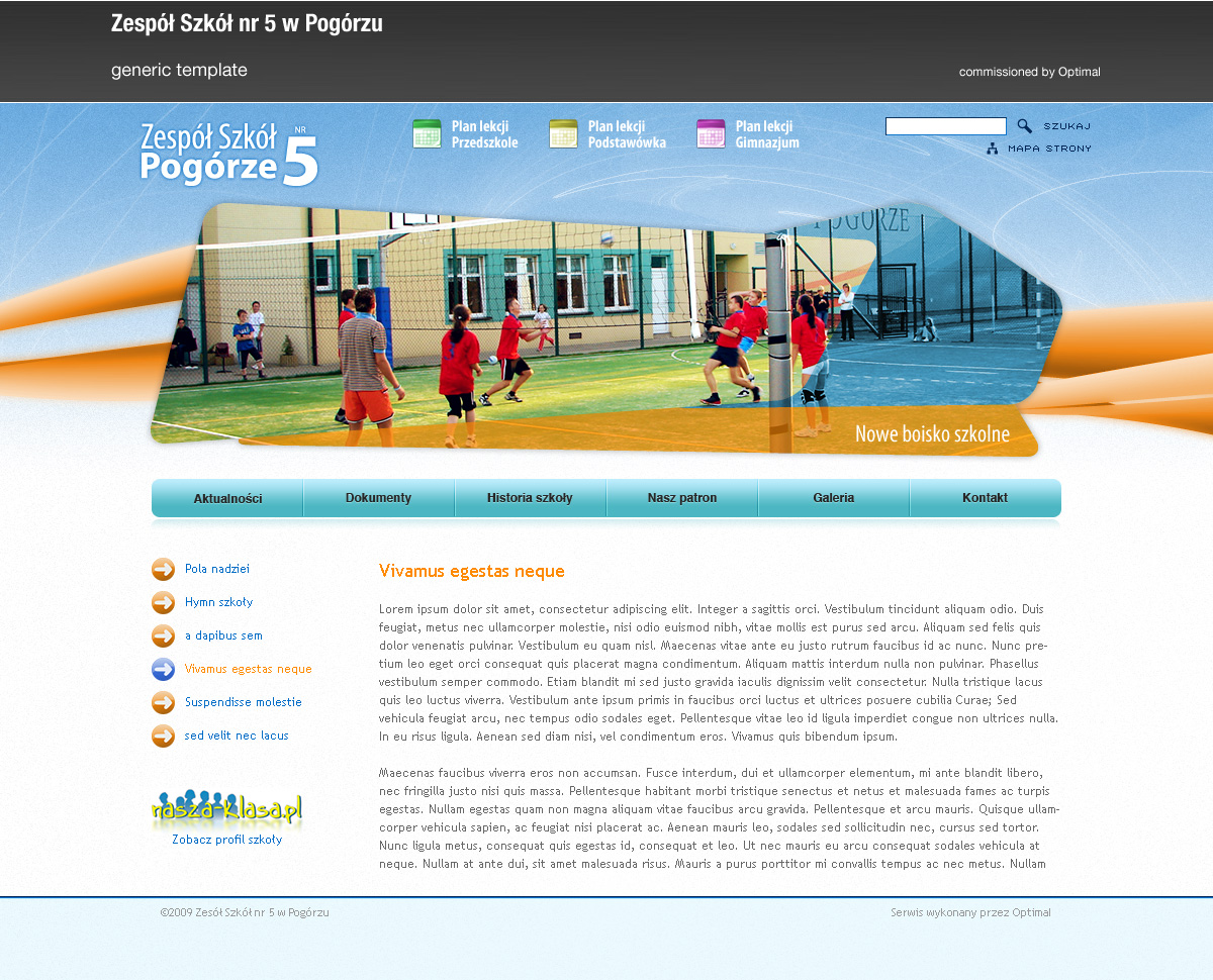 School website