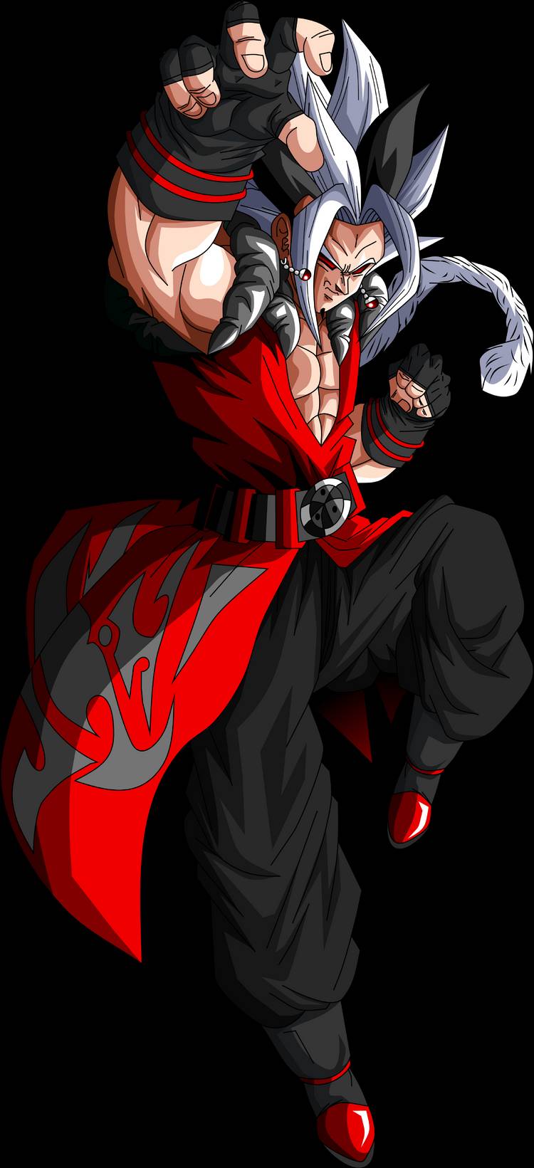 evil vegetto ssj9 maligno by xchs on DeviantArt