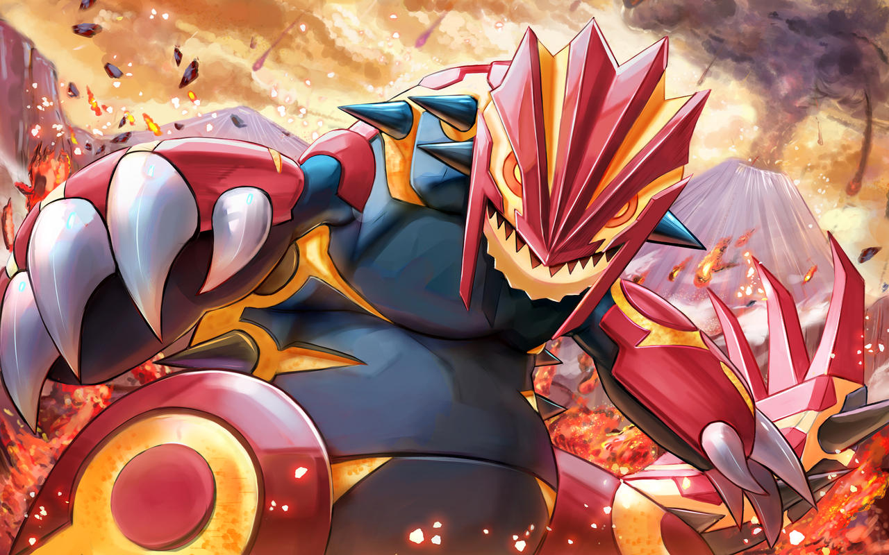 Primal Groudon (Pokemon) by Nawareh on DeviantArt