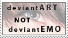 NOT DEVIANT EMO