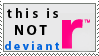 this is not deviantr