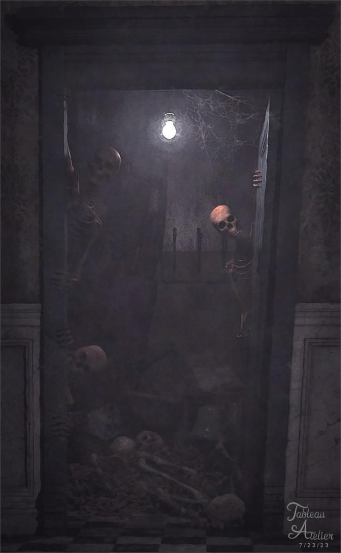 Skeletons in the Closet by TableauAtelier on DeviantArt