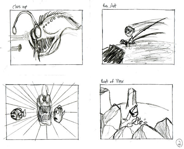 finding nemo storyboard 2 of 9 by MarioUComics on DeviantArt
