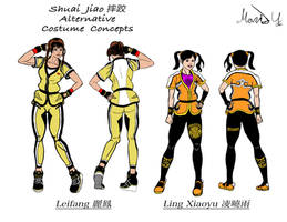 Shuai Jiao Concepts for Leifang and Xiaoyu