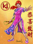 Chinese New year 2022 Kim Wu by MarioUComics