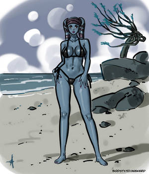 Aayla Secura pinup