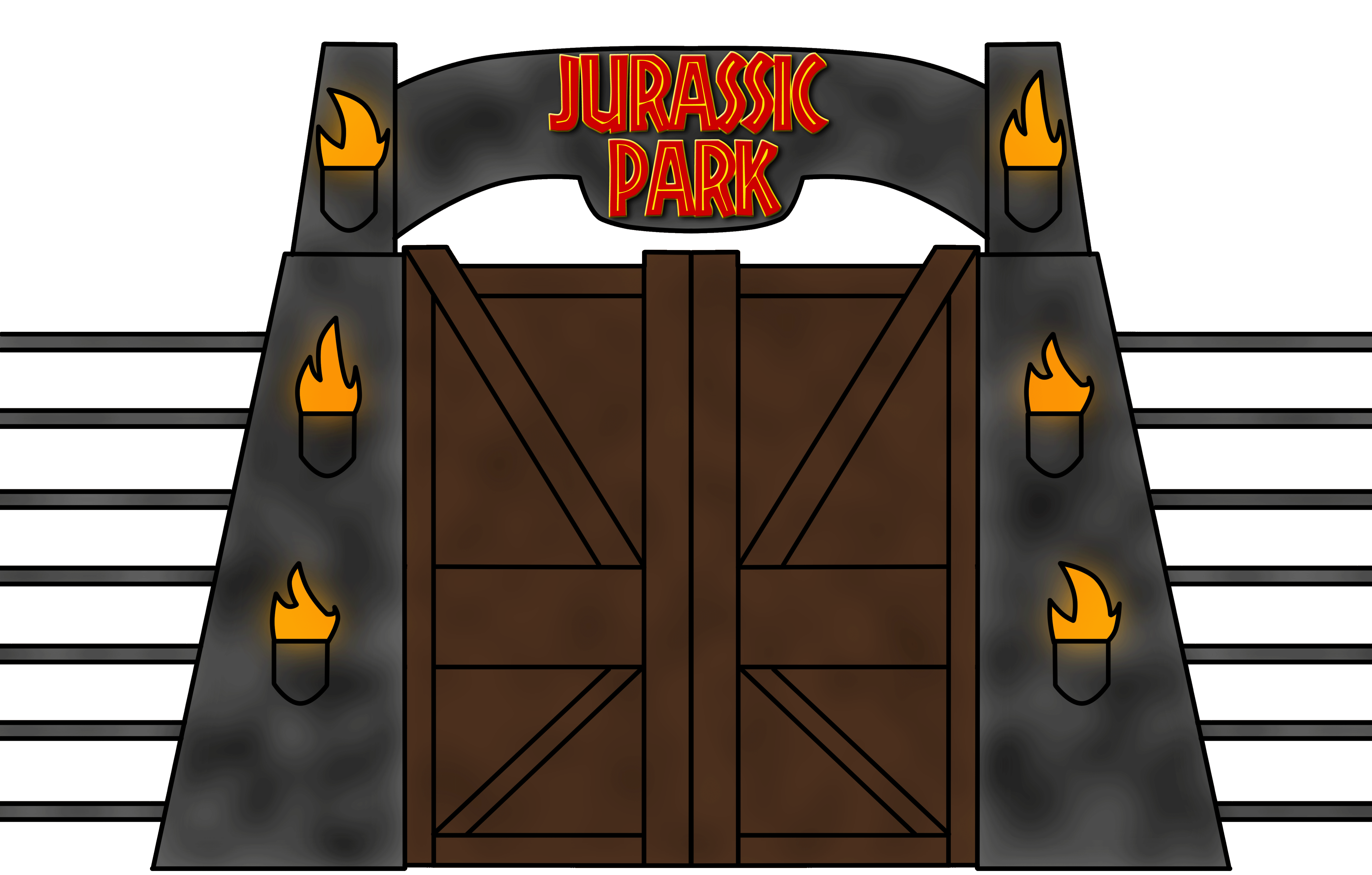 Jurassic Park Gate jurassic-park-gate