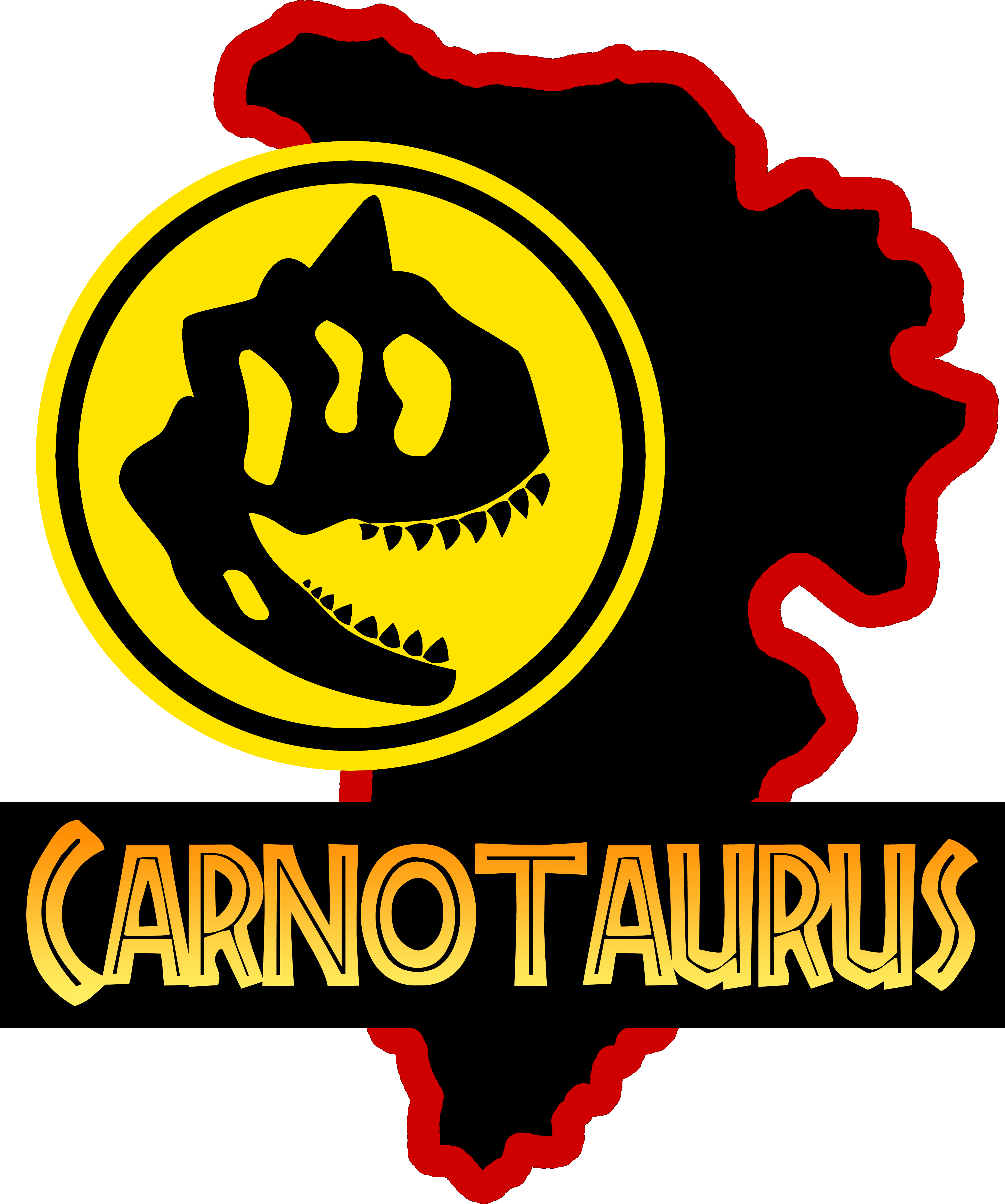 carnotaurus jurassic park logo by OniPunisher on DeviantArt