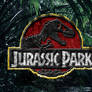rocky jurassic park logo wallpaper classic colors