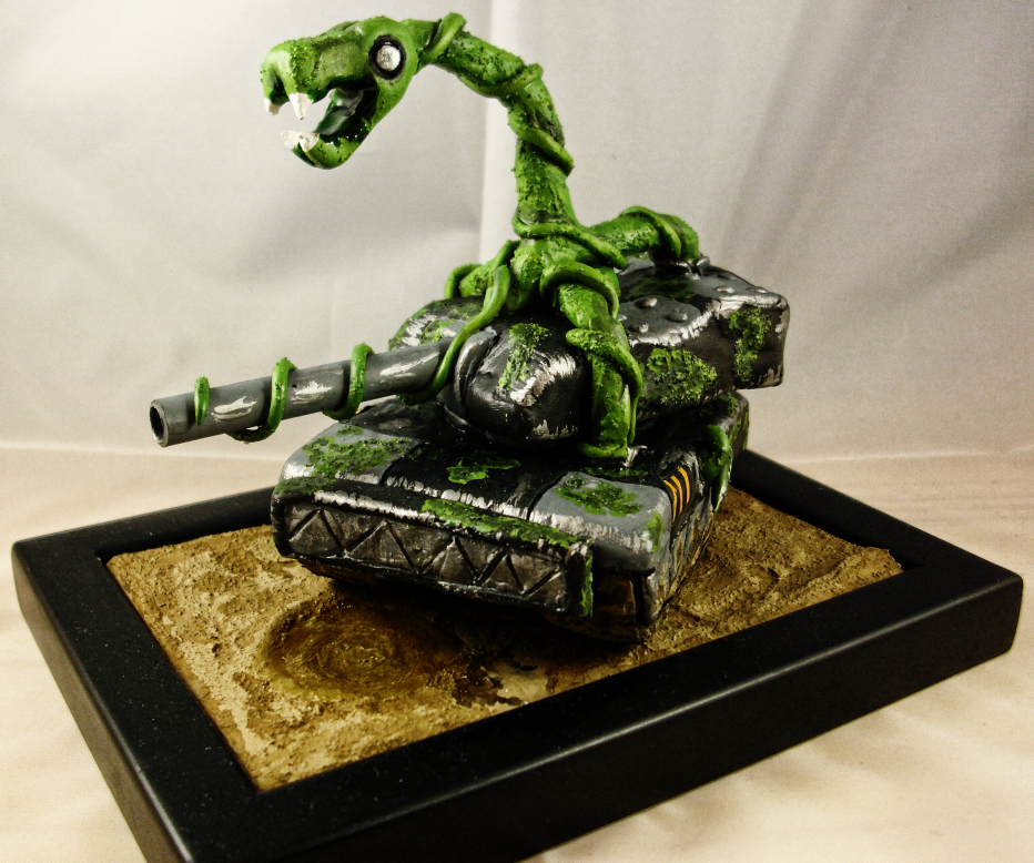 Terror Tank sculpture