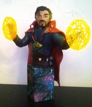 Doctor Strange bust sculpture