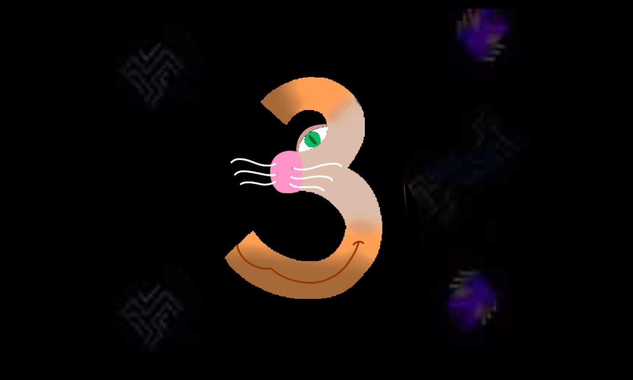 Number Creatures: #3 (In My Style) by WolfTube82DeviantArt on DeviantArt